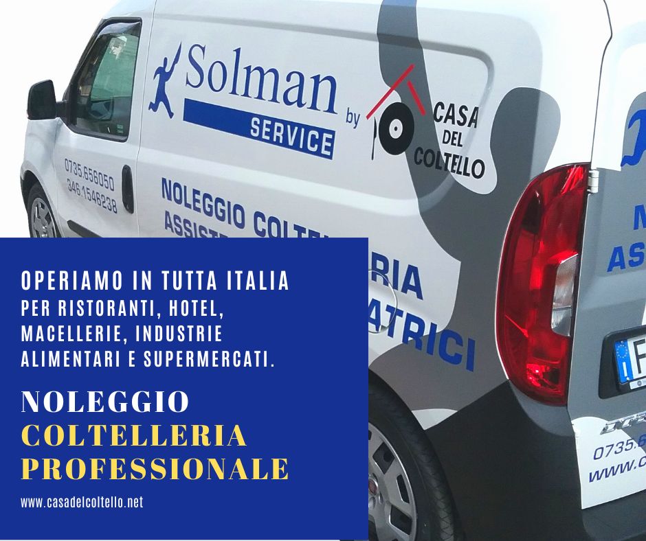 NOLEGGIO COLTELLERIA PROFESSIONALE | Marche, Abruzzo, Lazio, Umbria, Toscana, Emilia Romagna